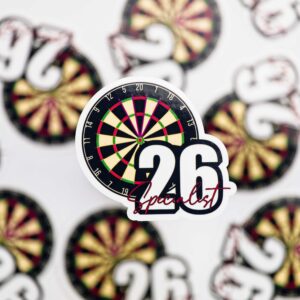 26 Specialist Dart Sticker