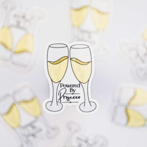 Powered By Prosecco Sticker
