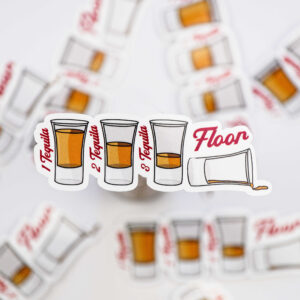 Tequila Floor Sticker