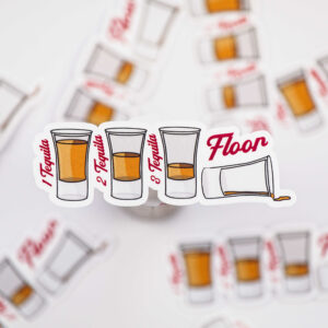 Tequila Floor Sticker
