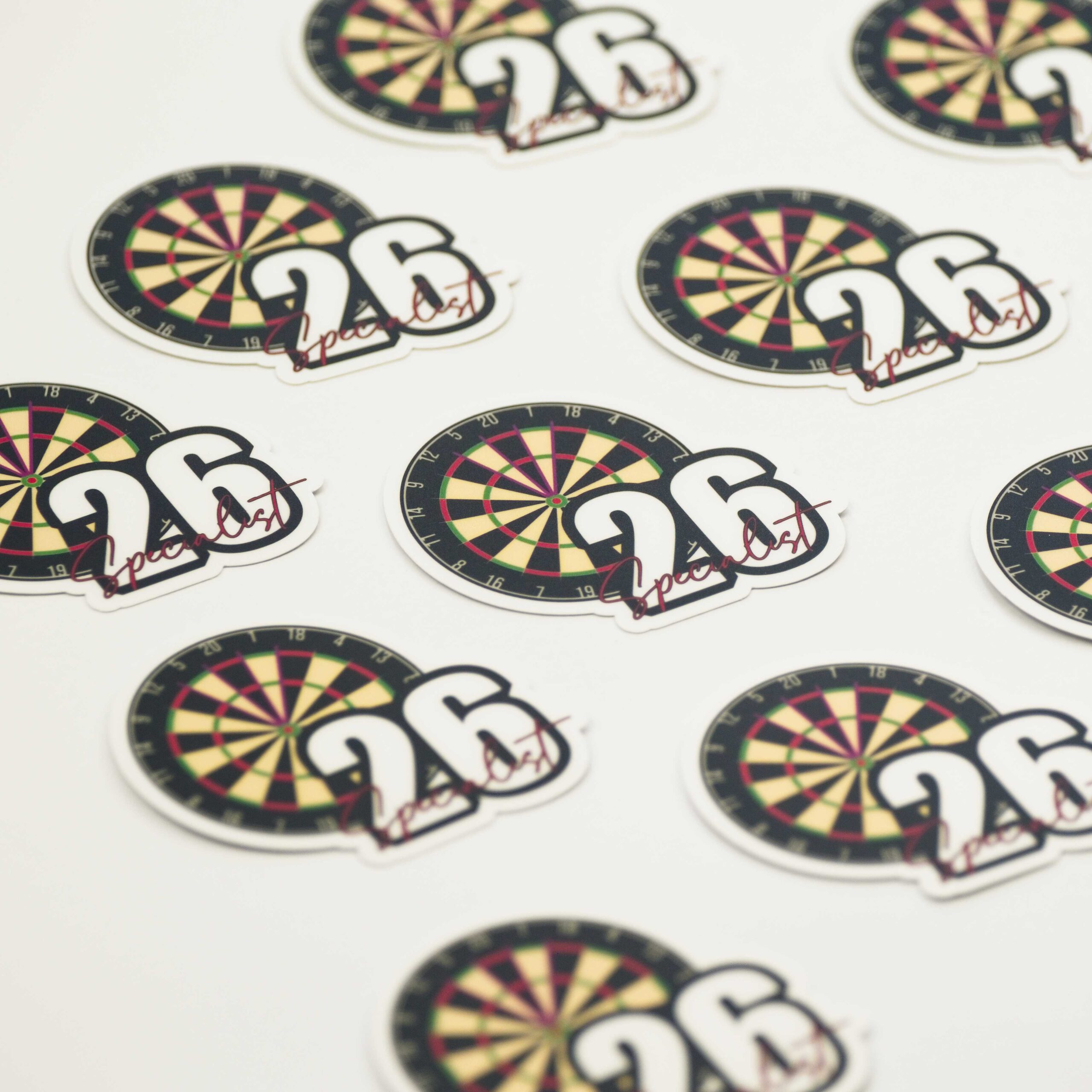26 Specialist Dart Sticker - Image 4