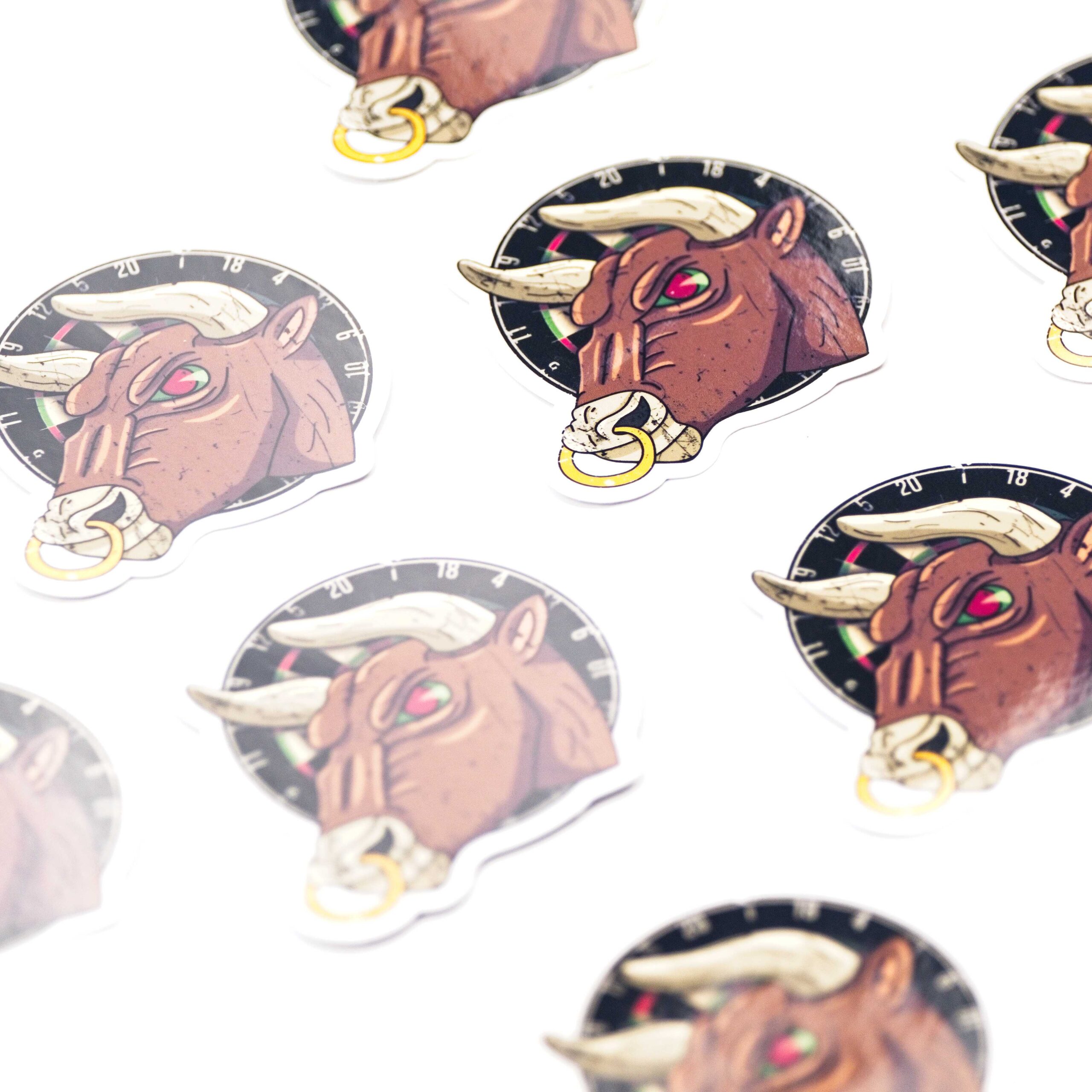 Bull's Eye Dart Sticker - Image 4