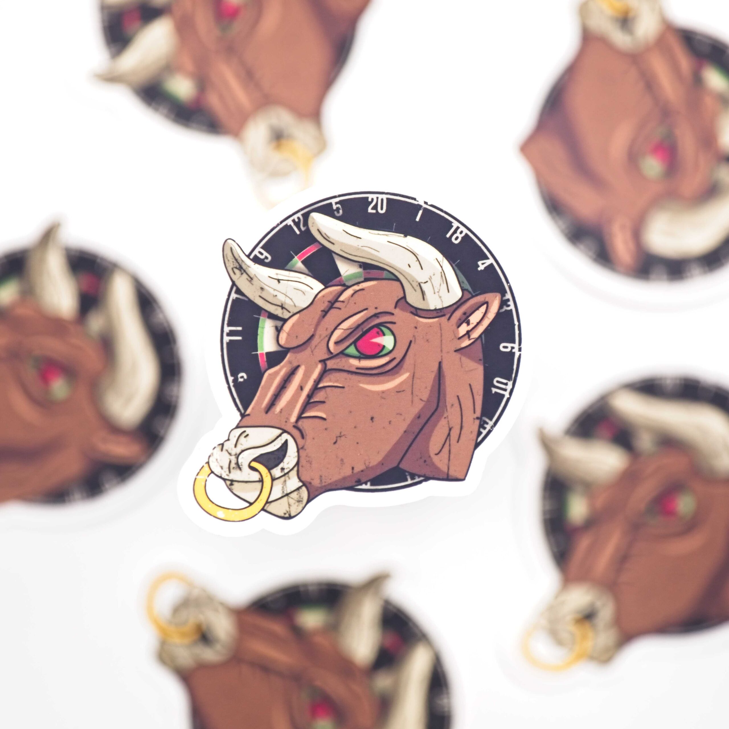 Bull's Eye Dart Sticker - Image 3