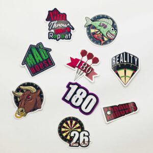 9 Dart Stickers Bundle